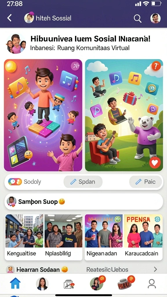 666j - Tampilan antarmuka yang modern dan ramah pengguna.