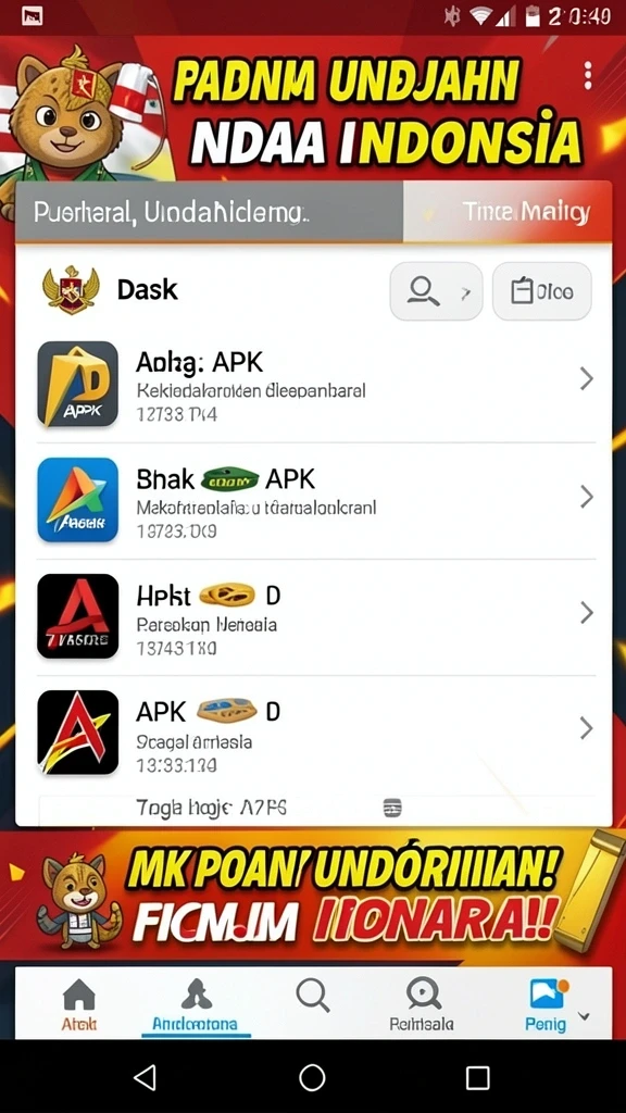 77rp - Screenshot 2 menampilkan hadiah bonus yang menakjubkan.