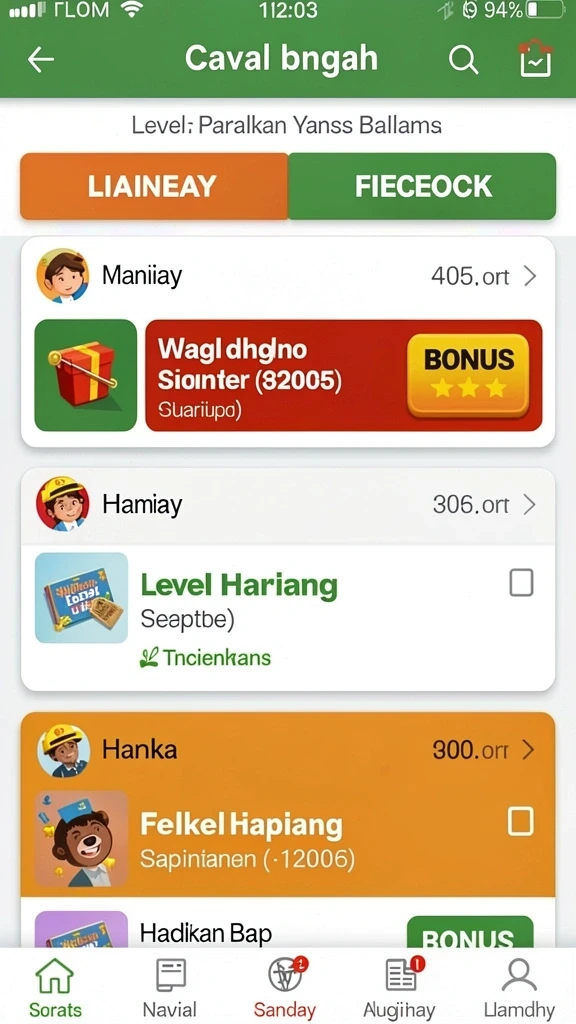 dan777 - Tampilan antarmuka yang menarik dan intuitif.