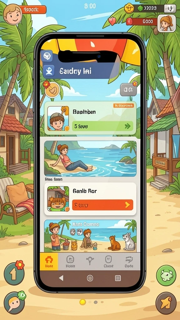 idrking - Tampilan awal aplikasi IDRKING yang menarik.