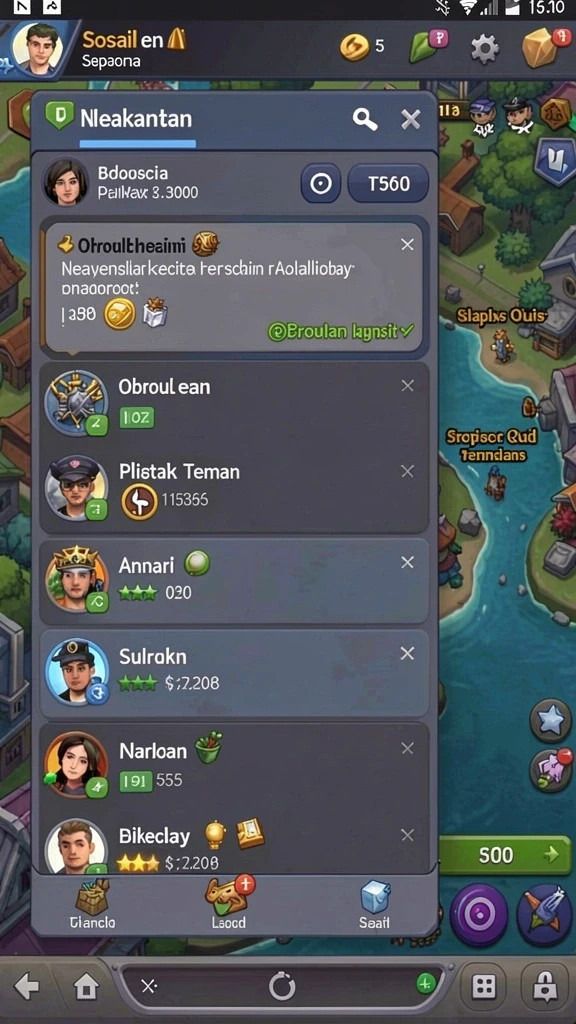 mutasitoto - Tampilan awal permainan yang menarik dan user-friendly.