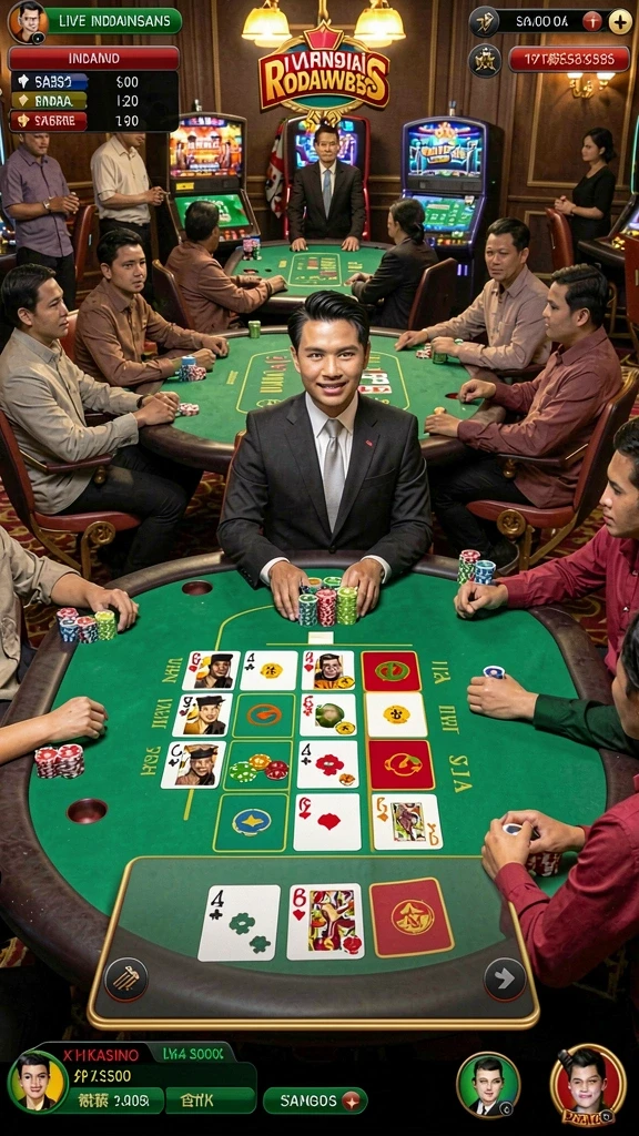 rk77 - Karakter-karakter unik yang dapat dipilih oleh pemain.
