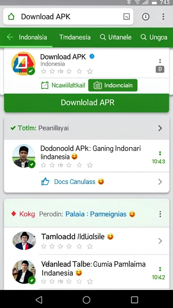 rp99 - Tampilan awal yang menarik dan penuh warna.